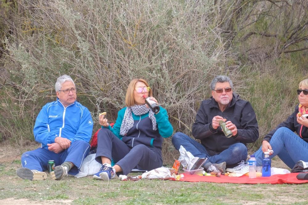 Lunes de "mona" en el Pantano de Elda