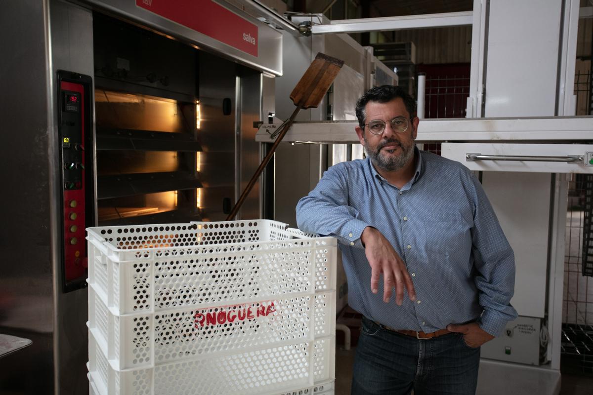 Jordi Riera, en las instalaciones de Can Noguera.