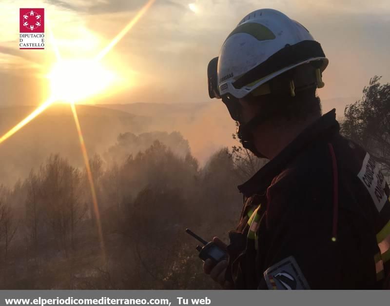 Incendio en Sant Mateu