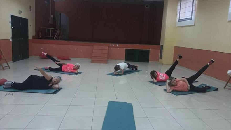 Las clases deportivas organizadas por la comarca comienzan a buen ritmo