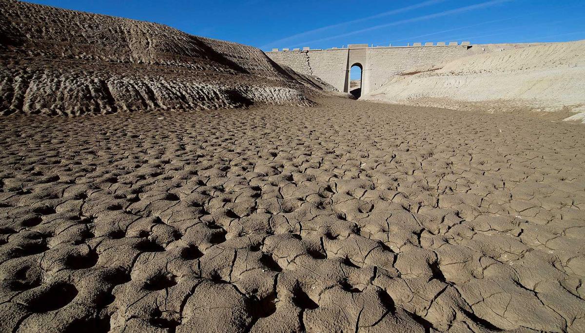 Paisaje de sequía en España