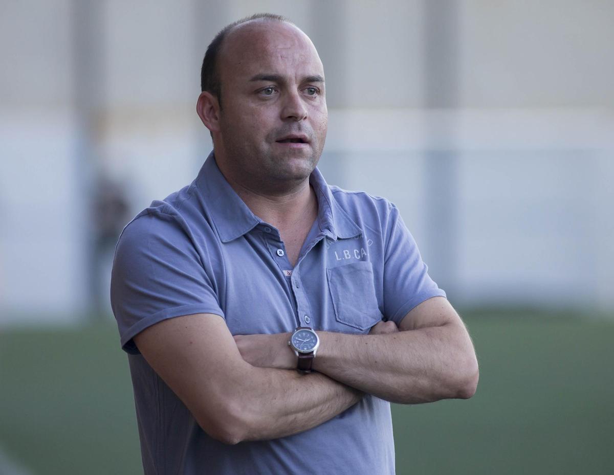 Manolo González, en su etapa en la Montañesa