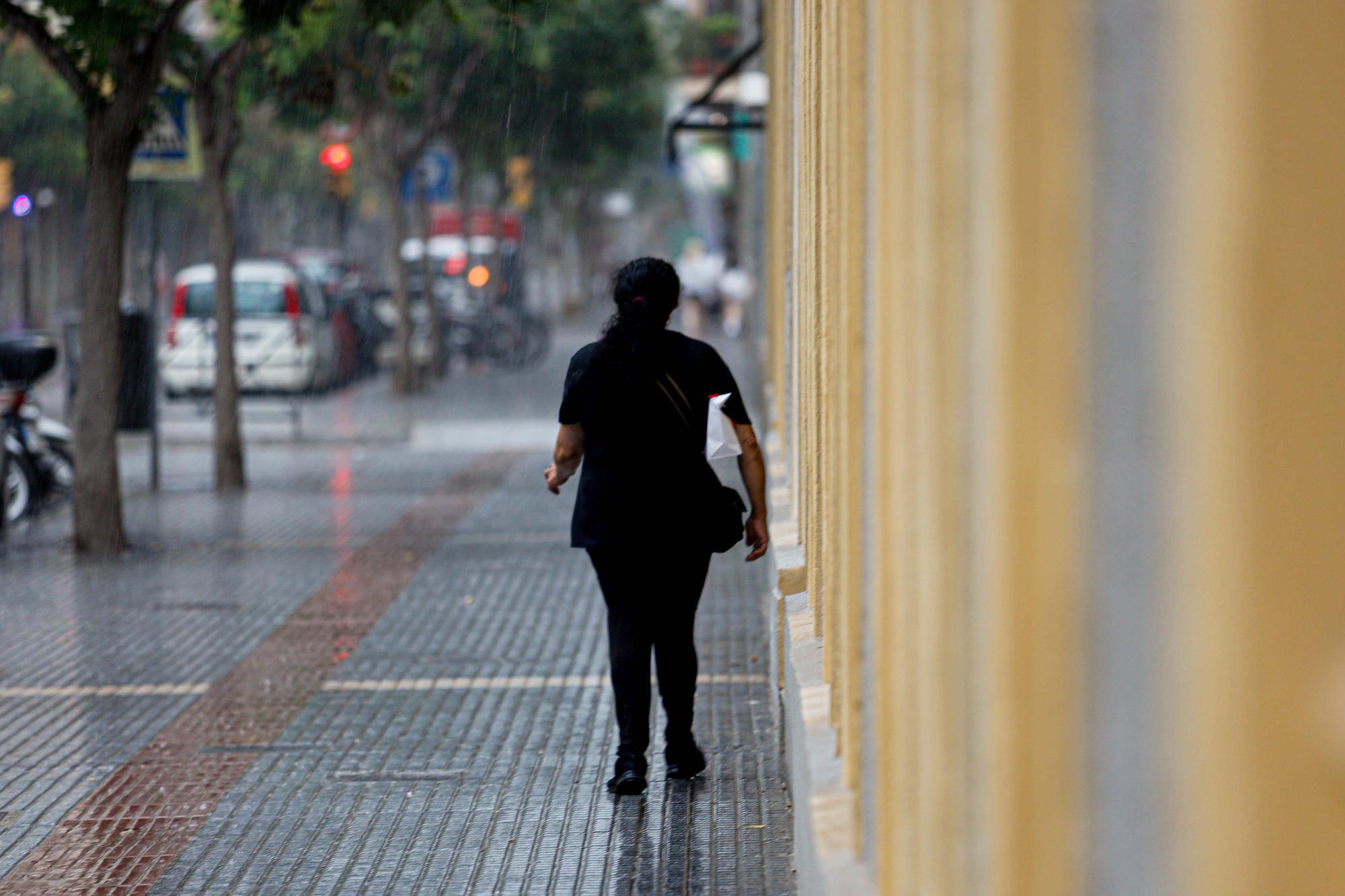 Fuertes tormentas en Ibiza y Formentera