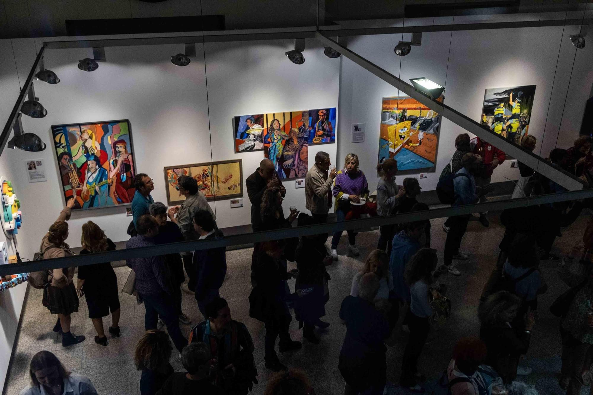La exposición colectiva de pintura JAZZART y el concierto de JAZZ MEETING QUARTER con CARLA VALLET llena el Centro Municipal de las Artes y anuncia el inicio del Día Internacional del Jazz en Alicante