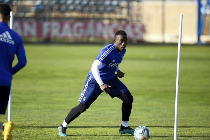 Entrenamiento del Real Zaragoza el 30 de enero