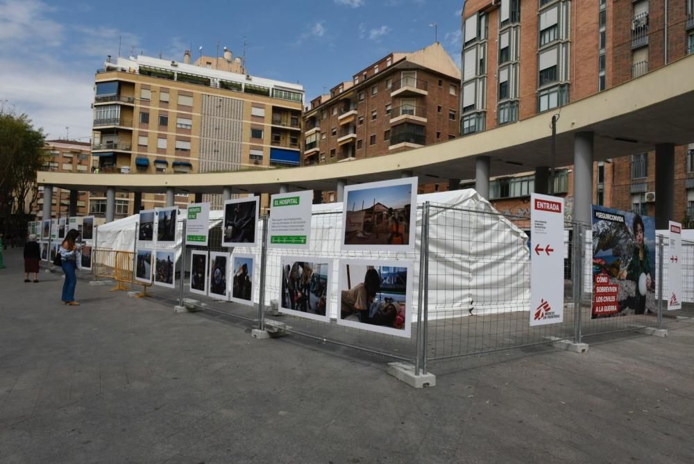 Exposición de Médicos Sin Fronteras