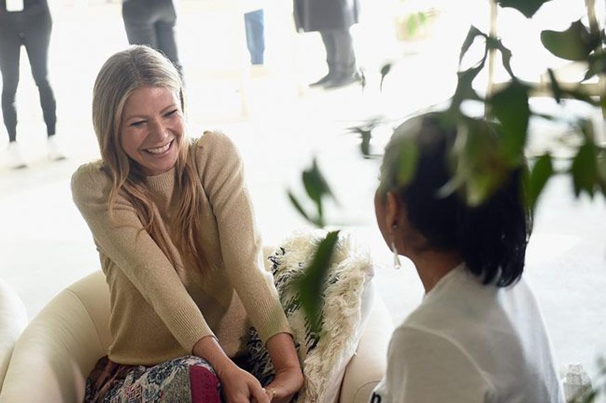 Gwyneth Paltrow, en un acto promocional