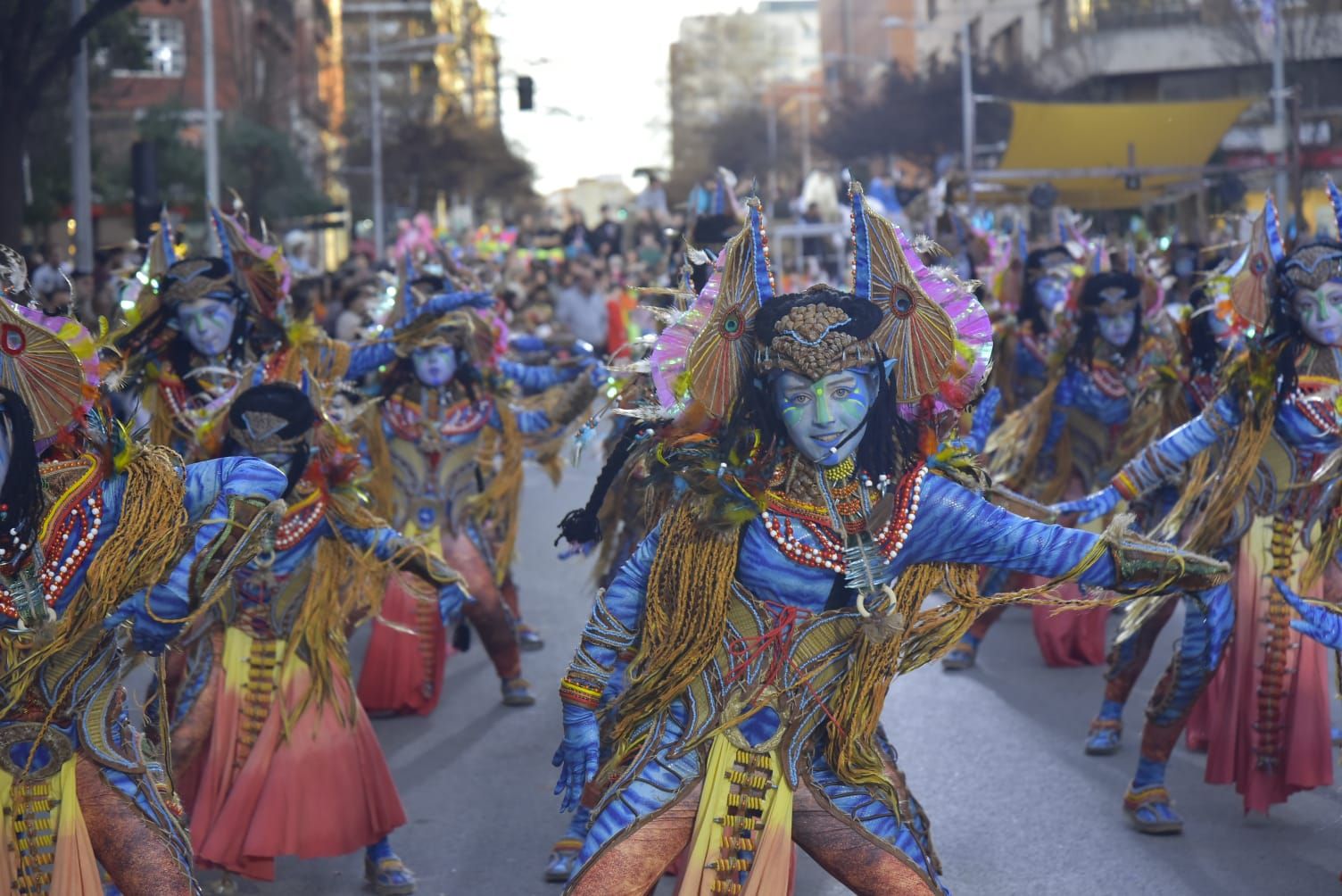 GALERÍA | Mira el desfile de comparsas infantiles de Badajoz