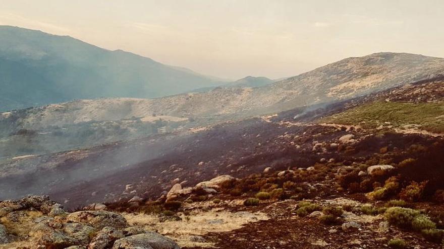 Infoex da por controlado el incendio de Cabezuela del Valle