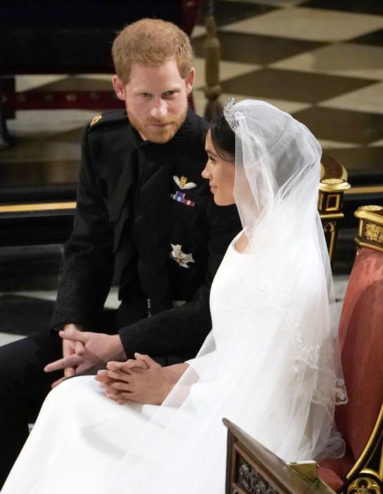 El príncipe Harry y Meghan Markle, marido y mujer