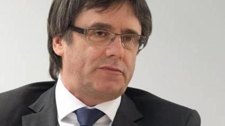 Carles Puigdemont a Berlín el mes passat