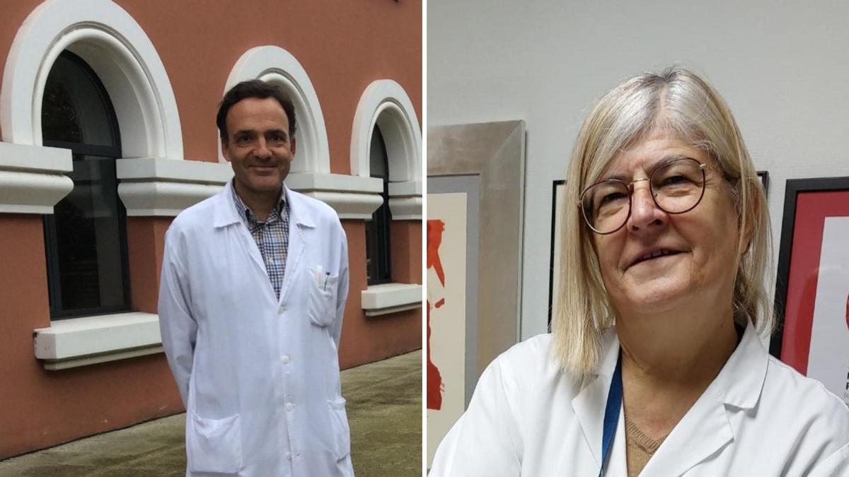 El otorrino Juan Pablo Rodrigo Tapia y la psiquiatra Paz García-Portilla González