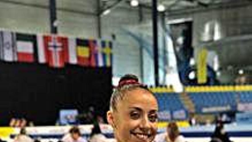 Nora Fernández, en un campionat celebrat al juny a Bèlgica.