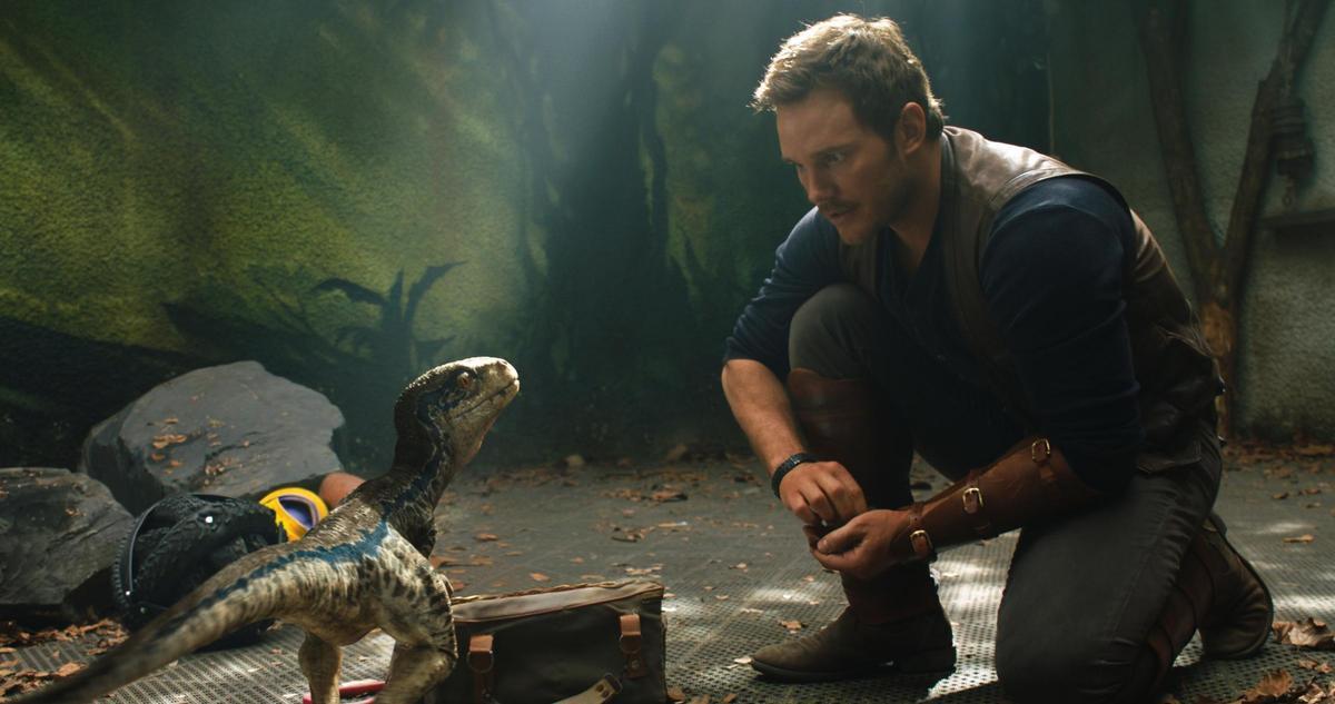 Una imagen de una de las películas anteriores de la saga 'Jurassic World'.