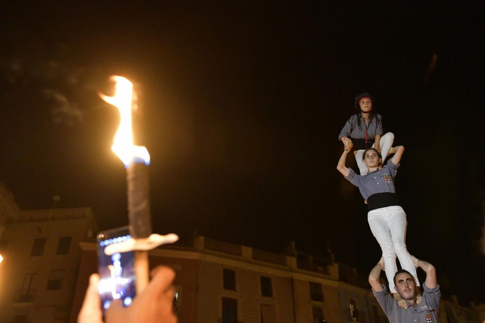 Marxa de torxes a Manresa