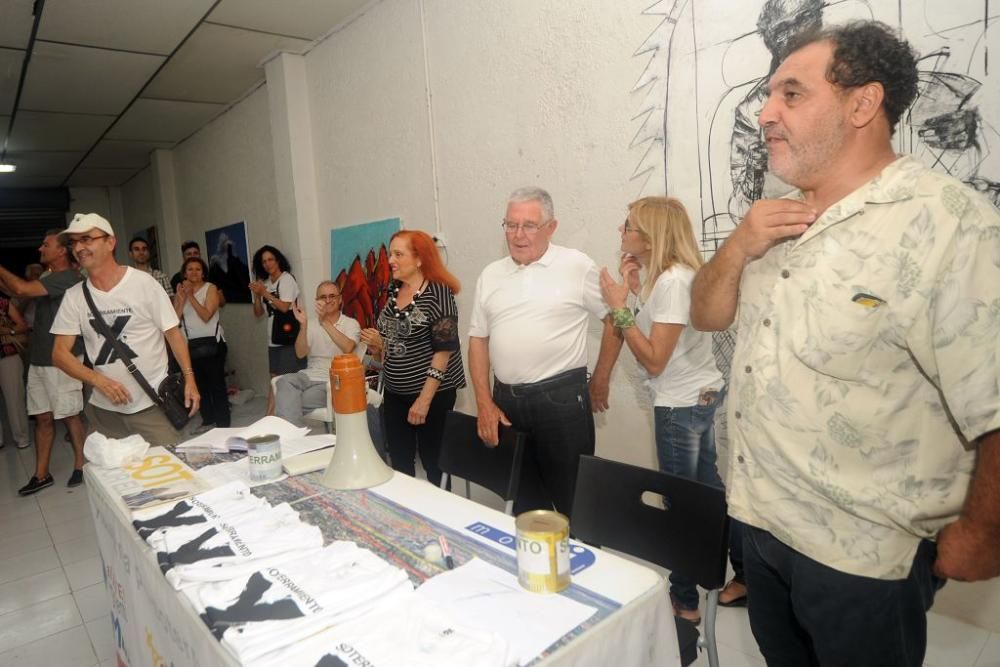 Los artistas del soterramiento dicen 'Hasta luego'