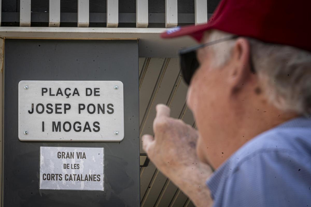El tram de la Gran Via de Barcelona amb doble nom que salda un deute i alleuja els veïns