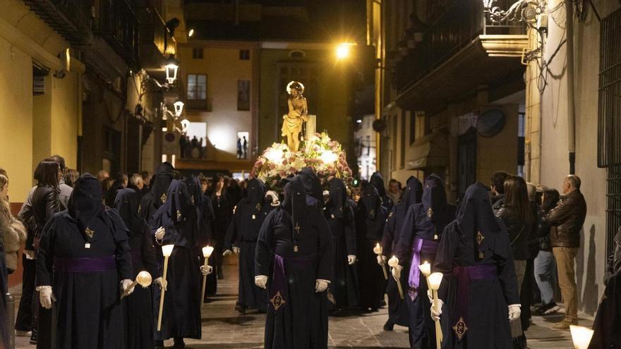 Así fue el traslado de la Imagen de Clavarios del Santísimo Cristo de la Flagelación de Xàtiva