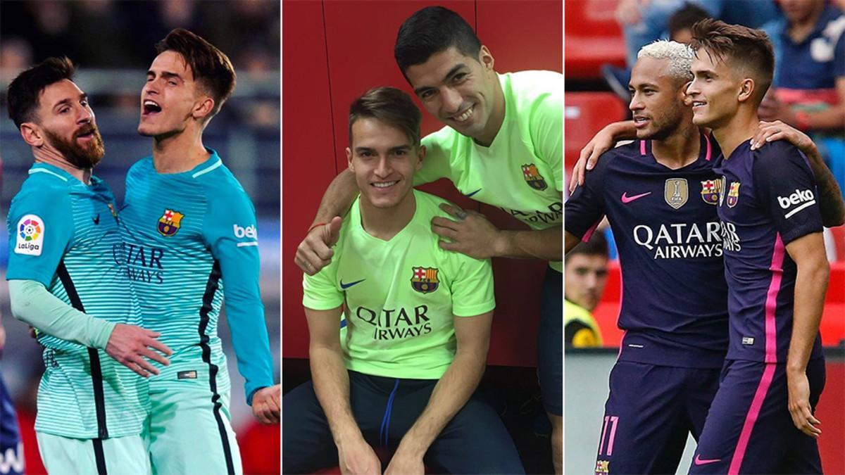 Denis Suárez ha encajado con Messi, Luis Suárez y Neymar