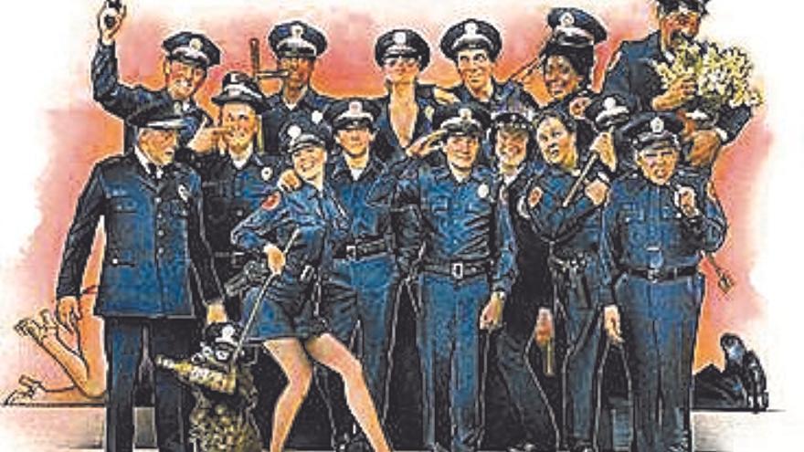 Loca academia de policía (Hugh Wilson, 1984)