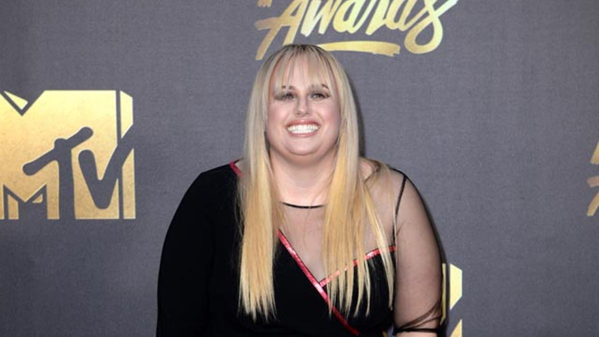 Rebel Wilson, en la alfombra roja de los MTV Movie Awards 2016.