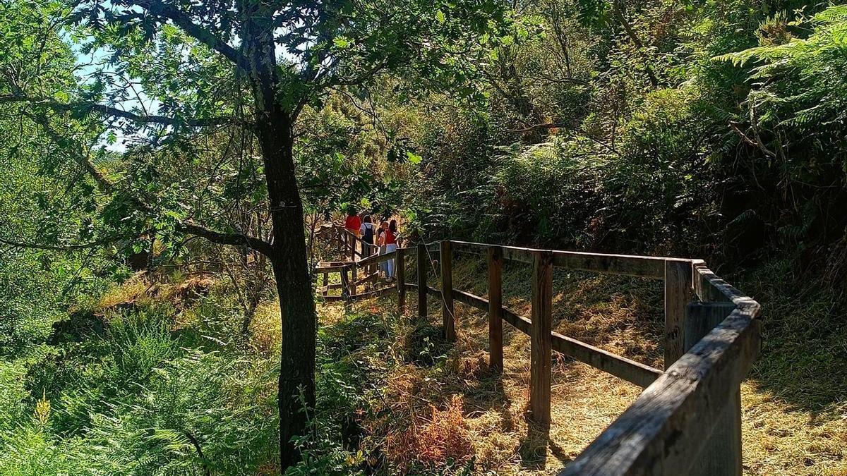 Entorno natural en la comarca de la Sierra de Gata.