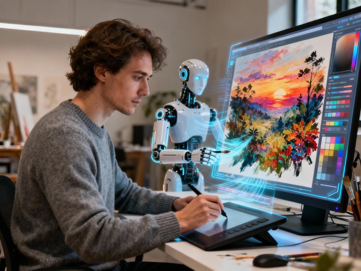 Arte potenciado por IA.