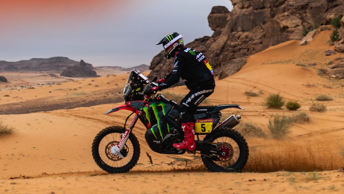 Joan Barreda, ganador de la cuarta etapa del Dakar en la categoría de motos