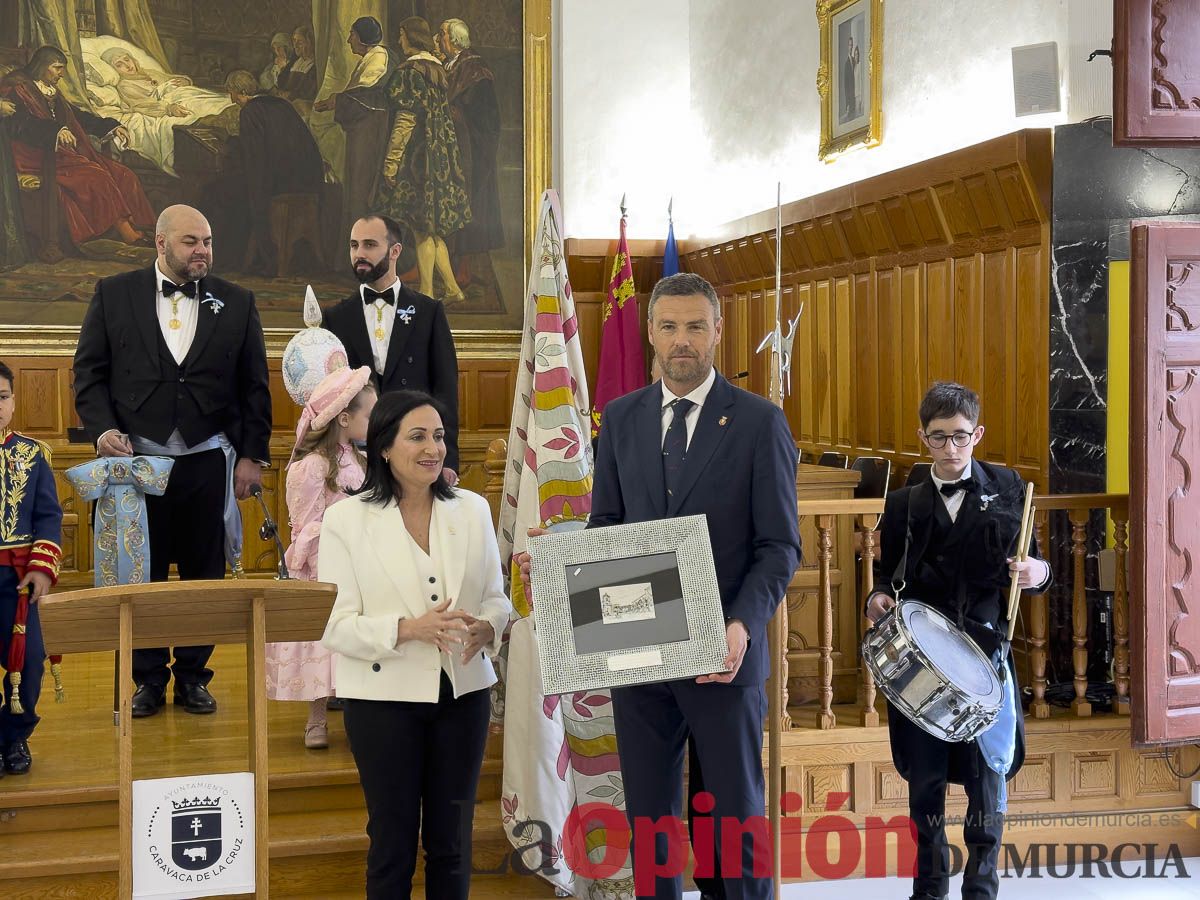 Las Fiestas de Yecla y peregrinos de Lorca llegan a Caravaca