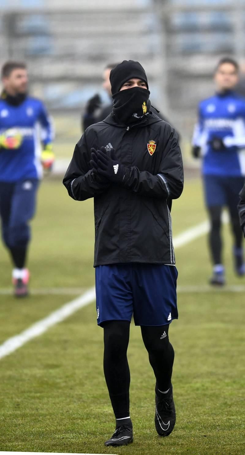 Primer entrenamiento tras parón navideño