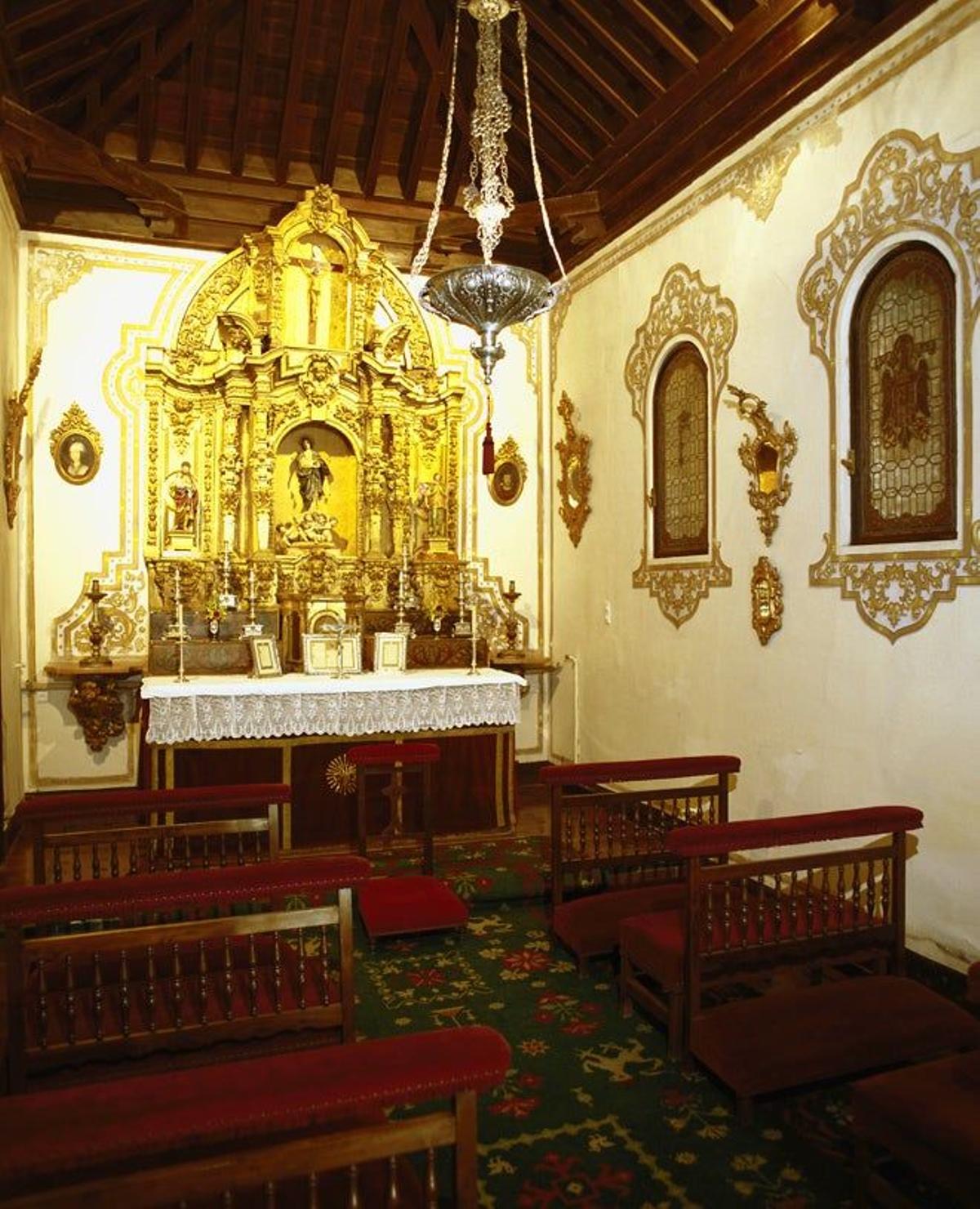 La capilla del Parador de Granada.