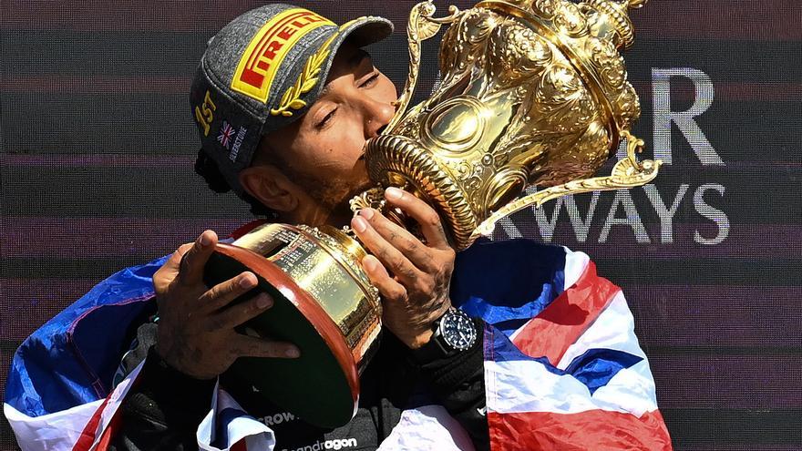 Fórmula 1 |  La carrera del GP de Gran Bretaña, en imágenes