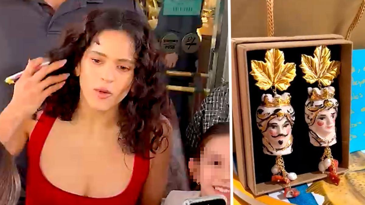 Vídeo | Rosalía ha comido este viernes en el restaurante Cañabota en Sevilla