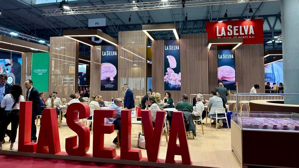 Estand de La Selva a la Fira Alimentaria de Barcelona.