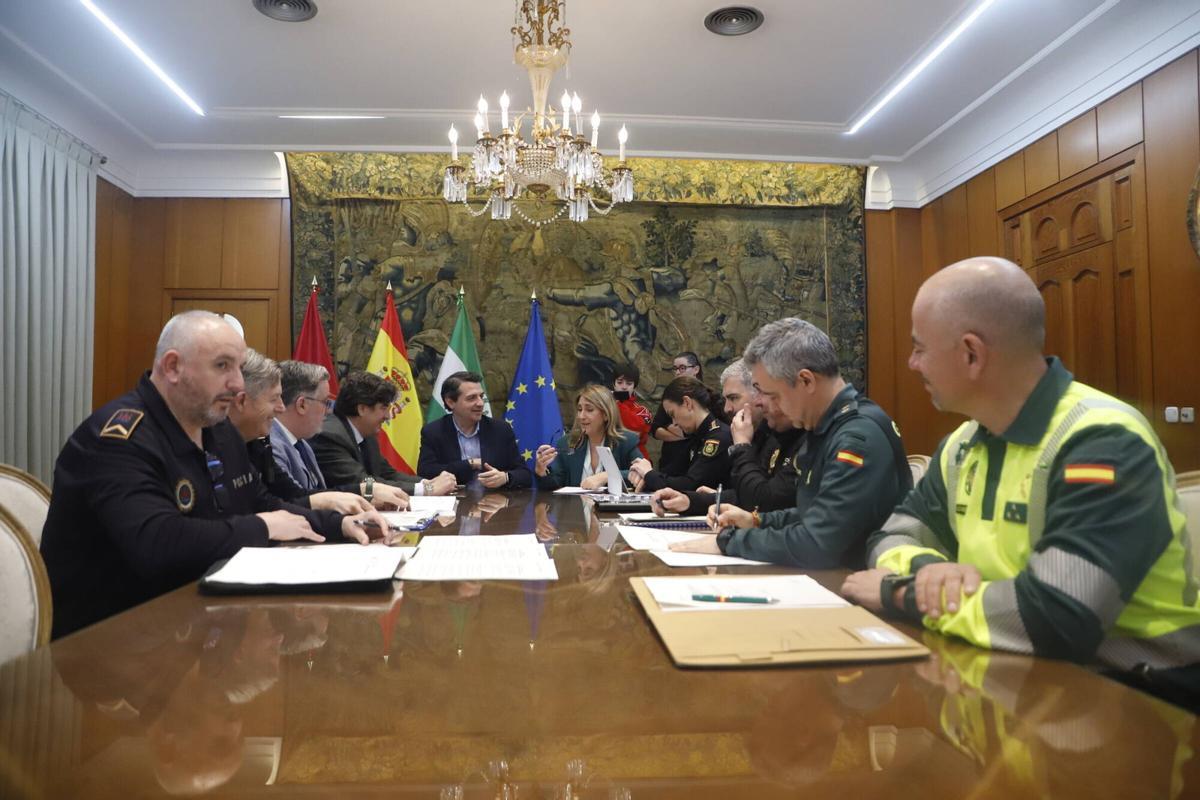 Junta Local de Seguridad referida al dispositivo especial para Semana Santa.