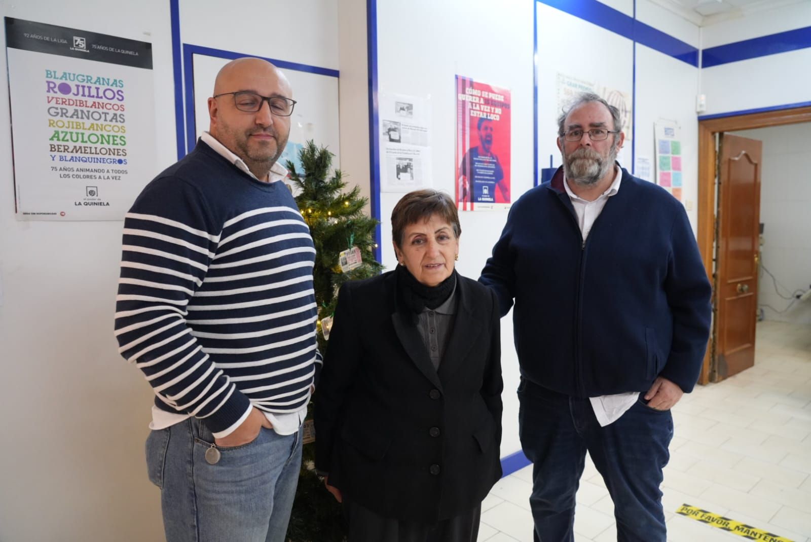 Galería: Un quinto premio de la Lotería de Navidad da una alegria en Vila-real