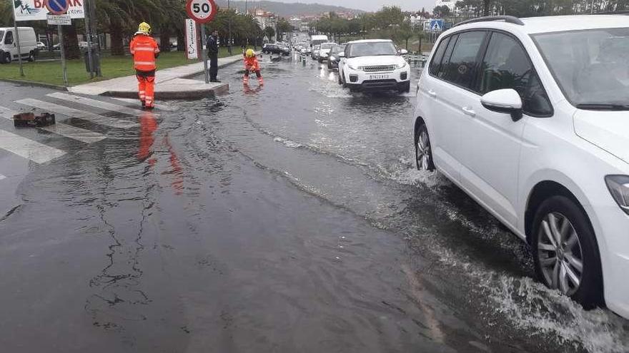 Inundación en Baltar. // FdV