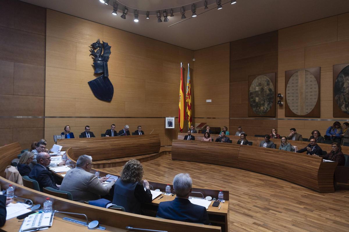 Pleno de la Diputación de Valencia