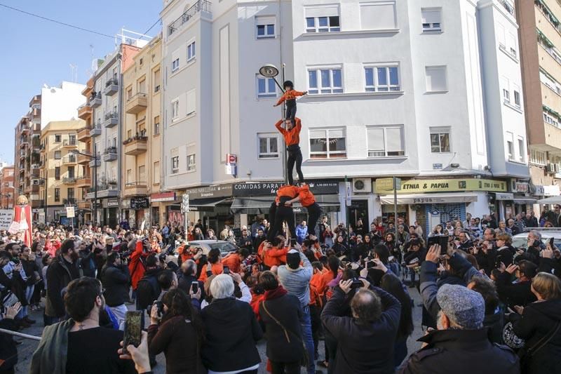 Manifestación contra el PAI de Benimaclet