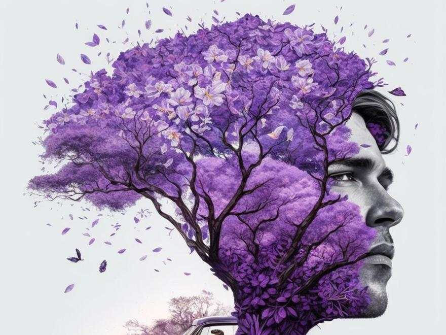 Las jacarandas ensucian cada año miles de coches en las ciudades españolas
