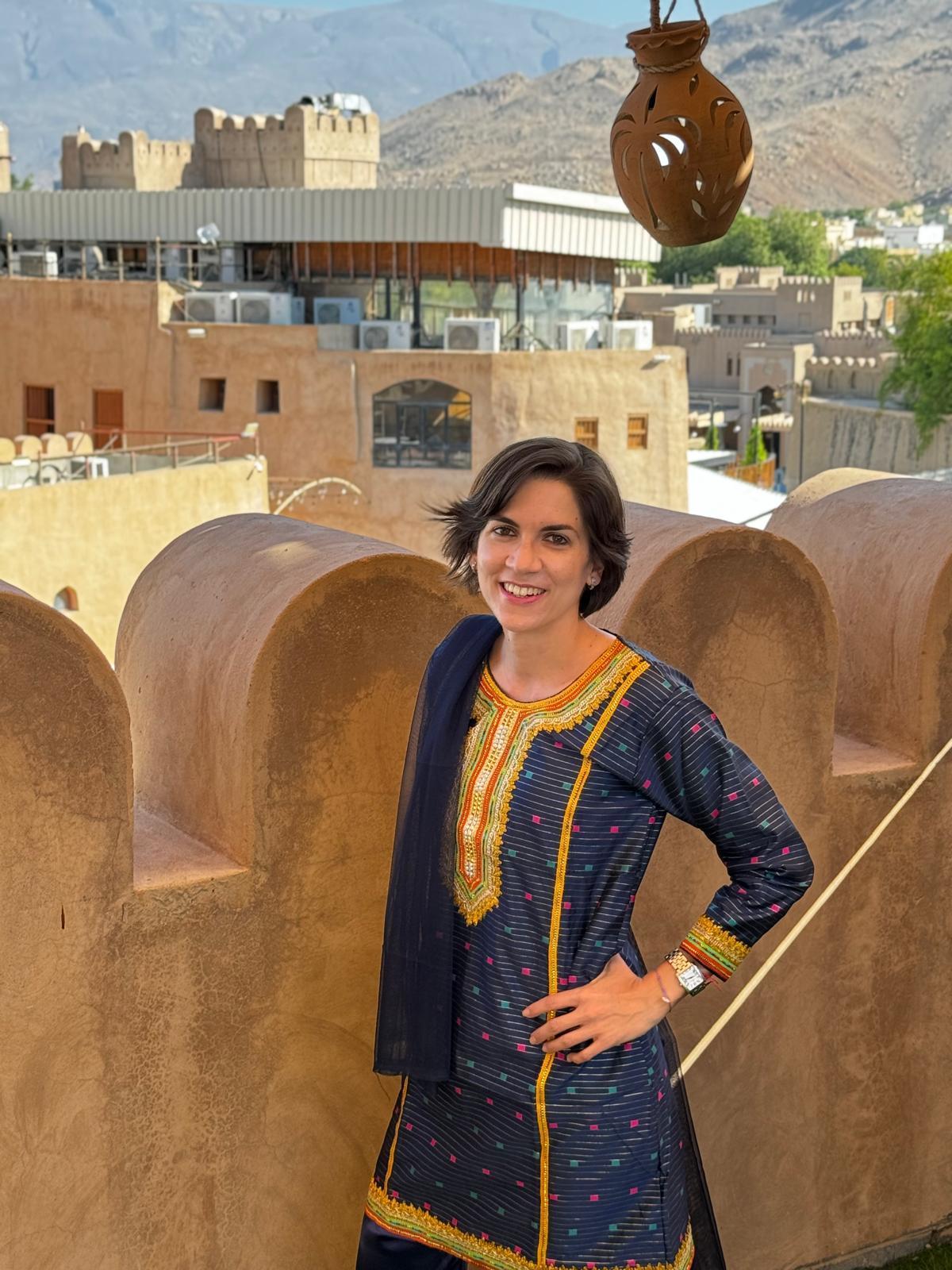 La valenciana Clara Estrems en Omán