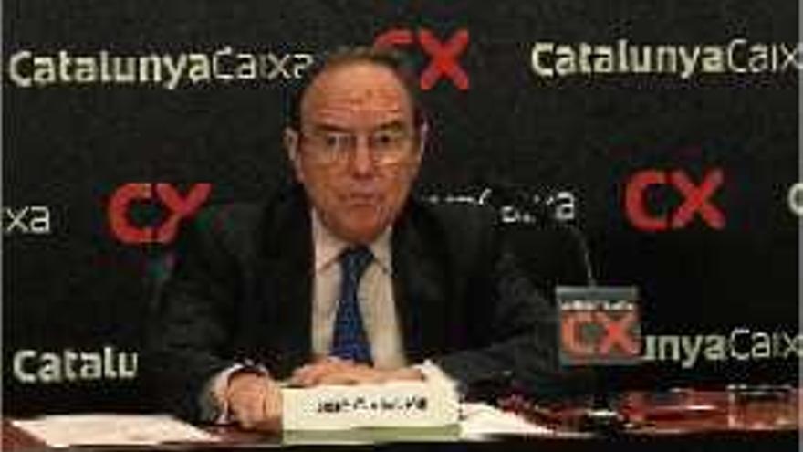 El president de Catalunya Banc, José Carlos Pla