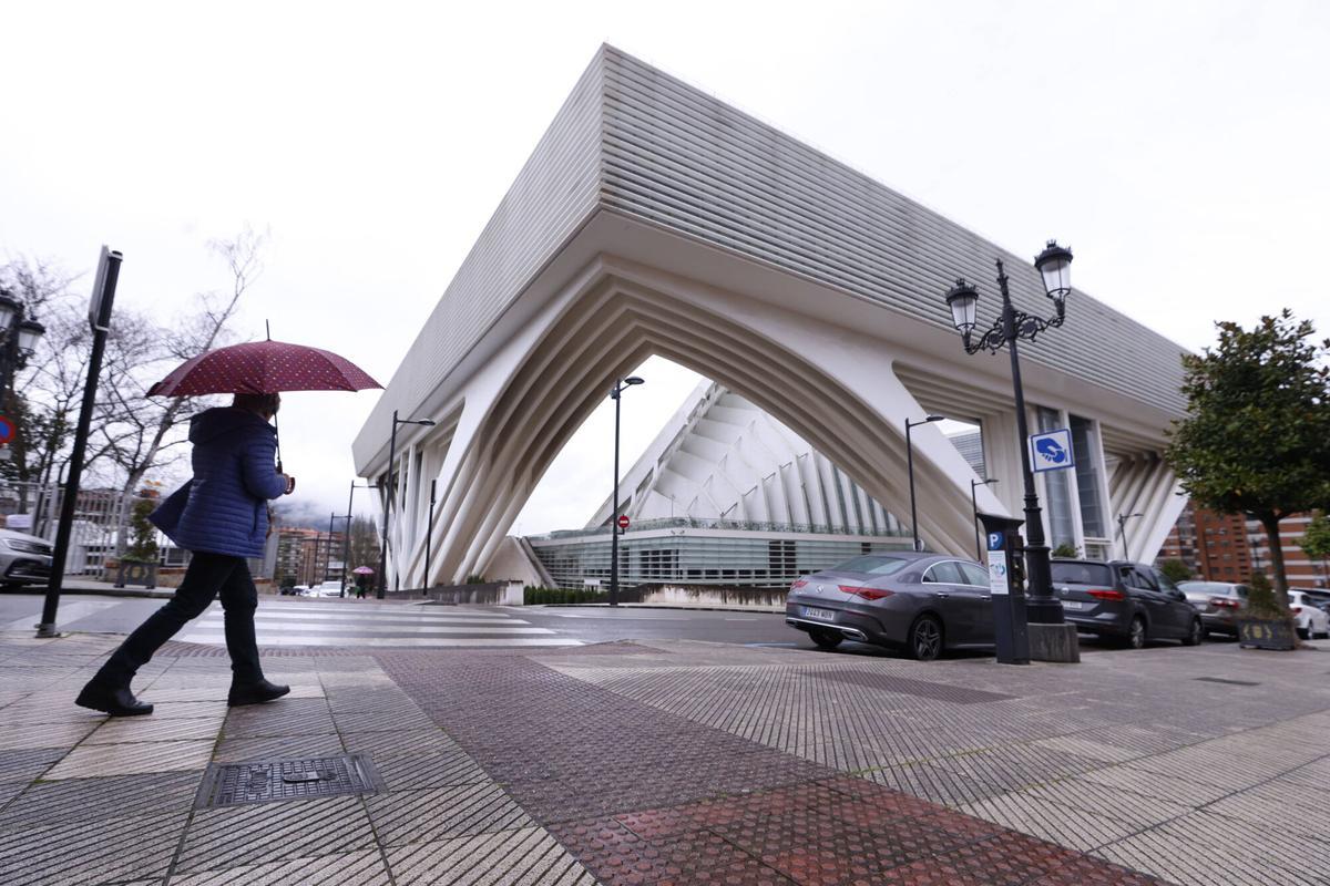 El edificio diseñado por Santiago Calatrava.