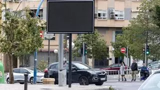 Alicante instala pantallas para informar sobre el tráfico y la contaminación en tiempo real