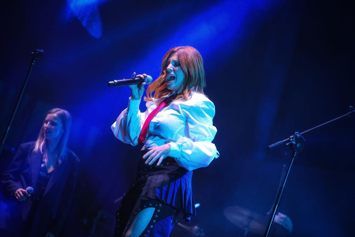 GALERÍA | Las imágenes más especiales del concierto de Leire Martínez en la Plaza Mayor de Zamora