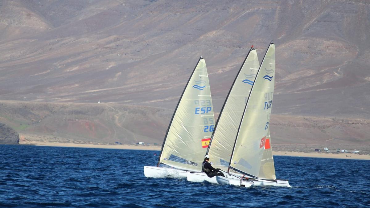 Segunda fase  de la Lanzarote Olympic Winter Regatta