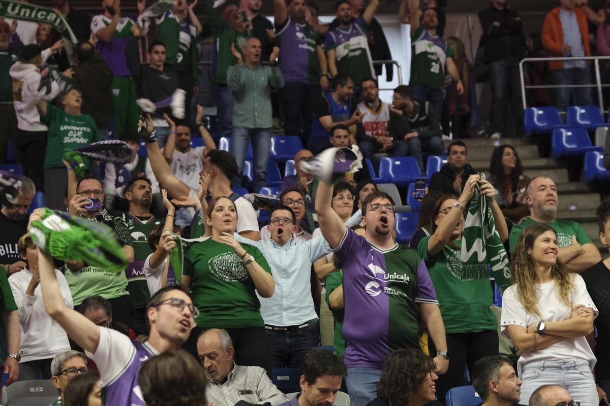 Unicaja - Lenovo Tenerife, cuartos de final de la Copa del Rey 2024.