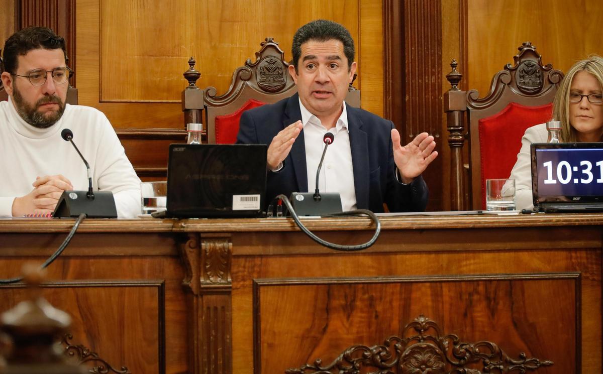 Imágenes del pleno de presupuestos de Alcoy Imágenes del pleno de presupuestos de Alcoy