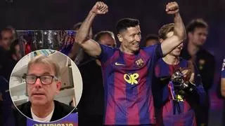 David Bernabéu, tras la marcha de Lewandowski: "Habrá que acertar con el recambio"