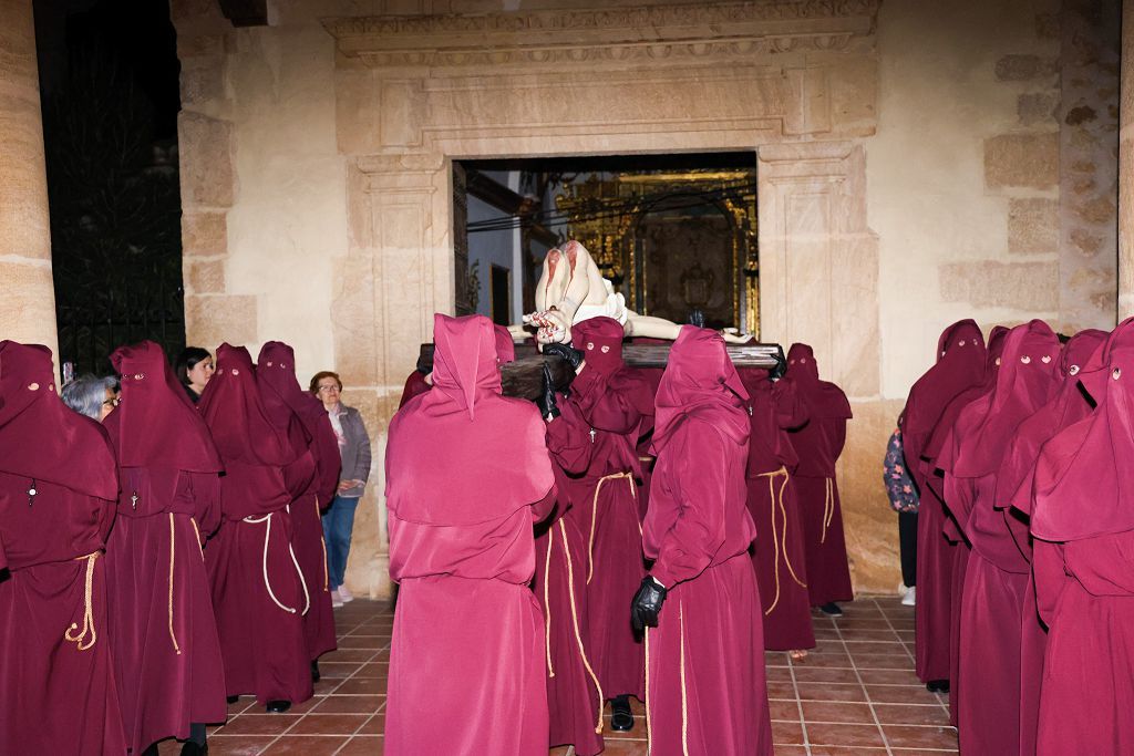 Bajada del Cristo de la Misericordia este Miércoles Santo en Lorca